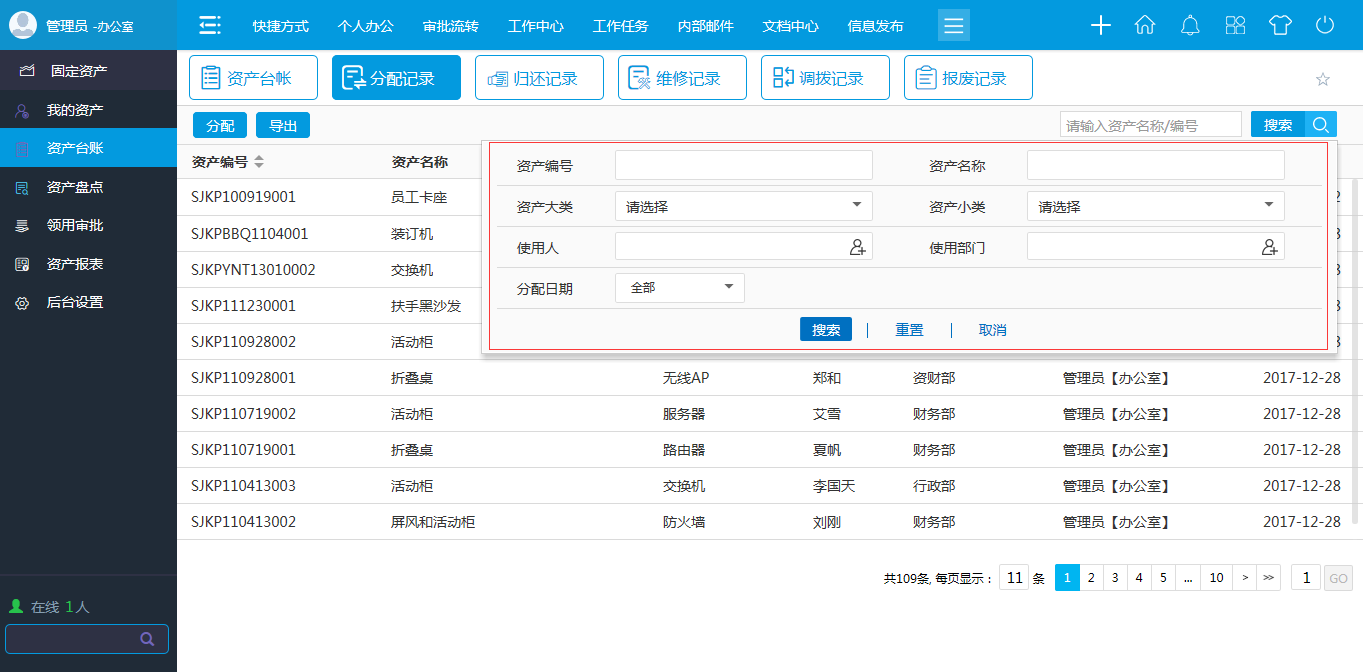 OA广电行业管理分析-管理模式-沟通留痕